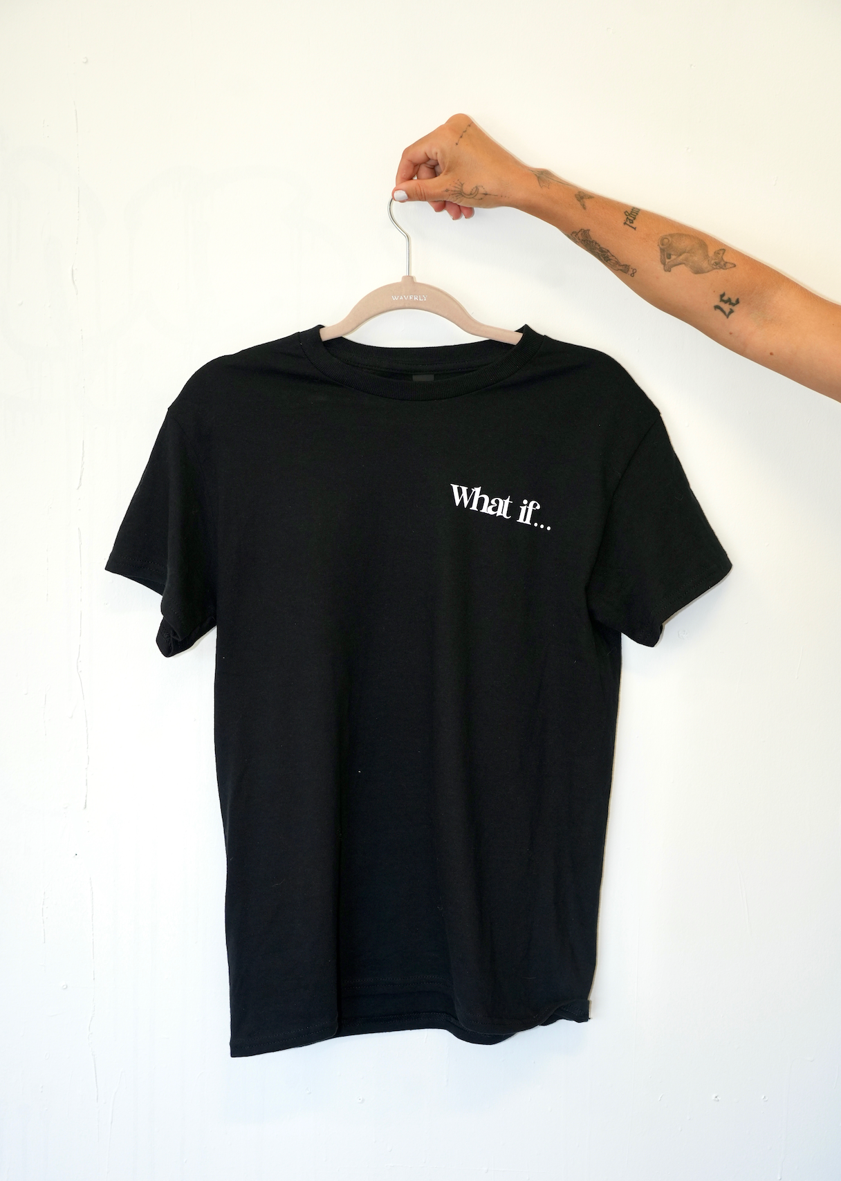 What if we cheered each other on...Short Sleeve- Black/White