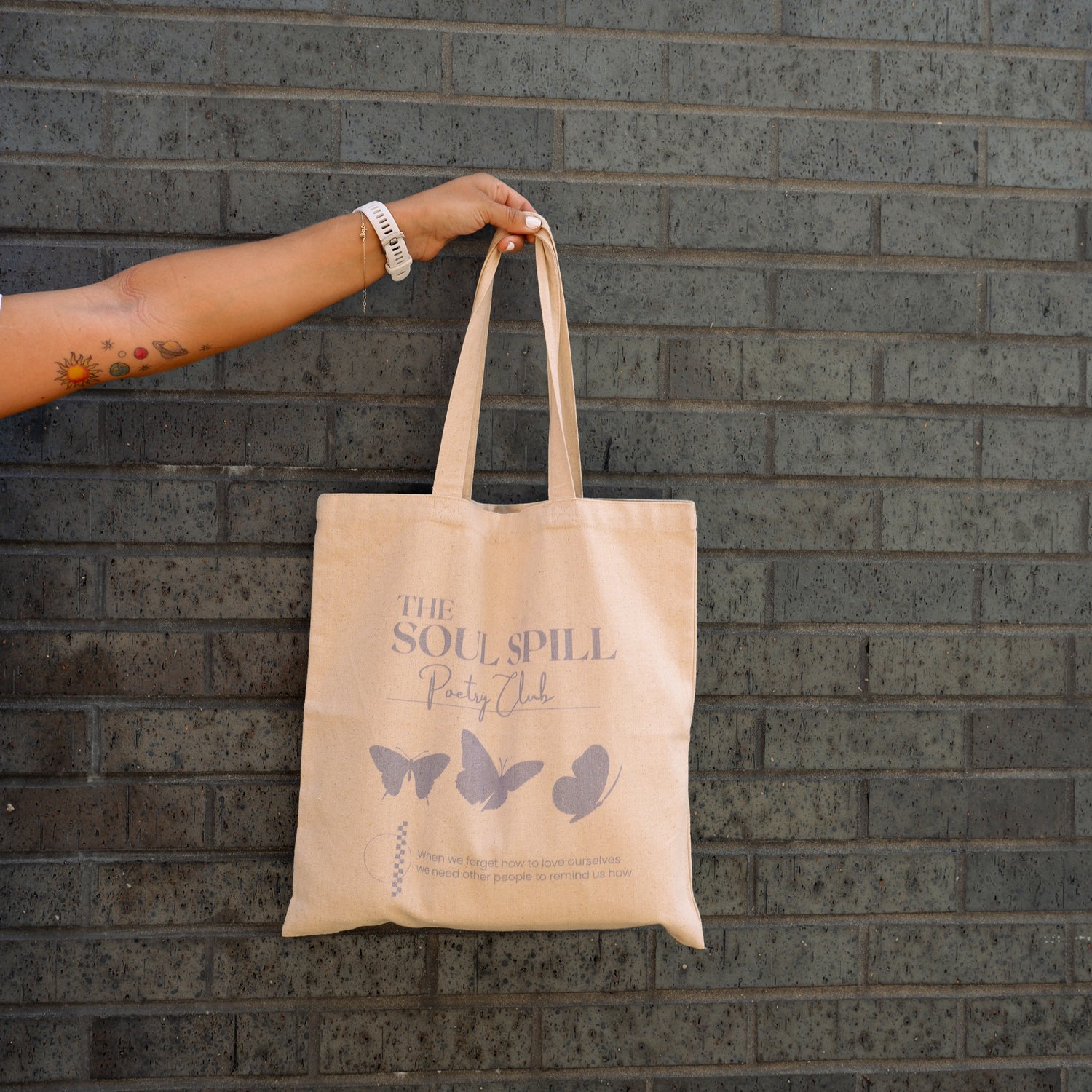 Poetry Club Tote - Lilac