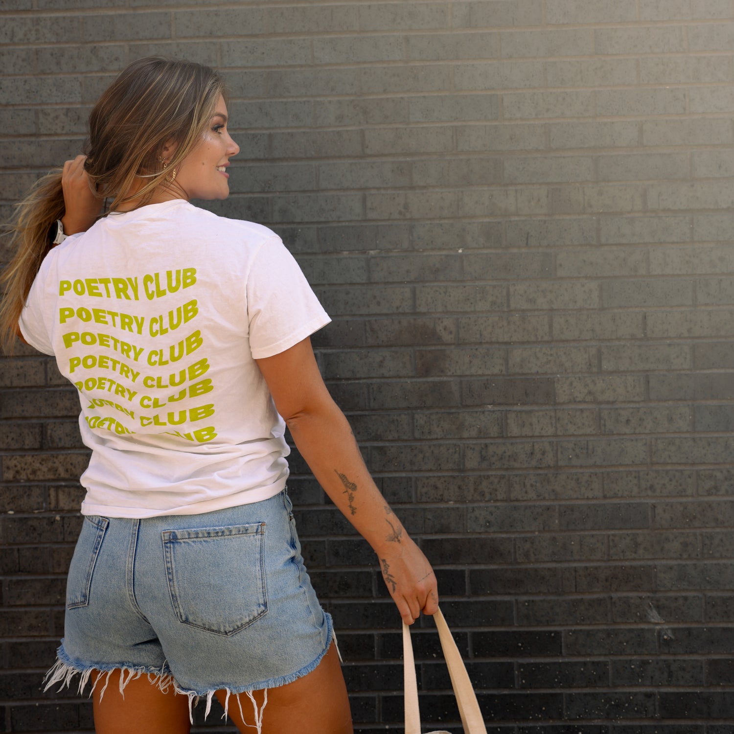 Poetry Club Tee - Citrus