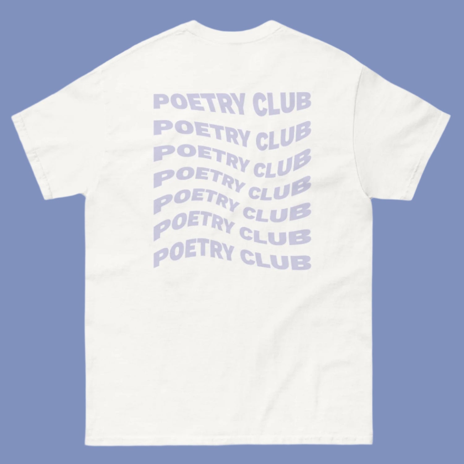 Poetry Club Tee - Lilac