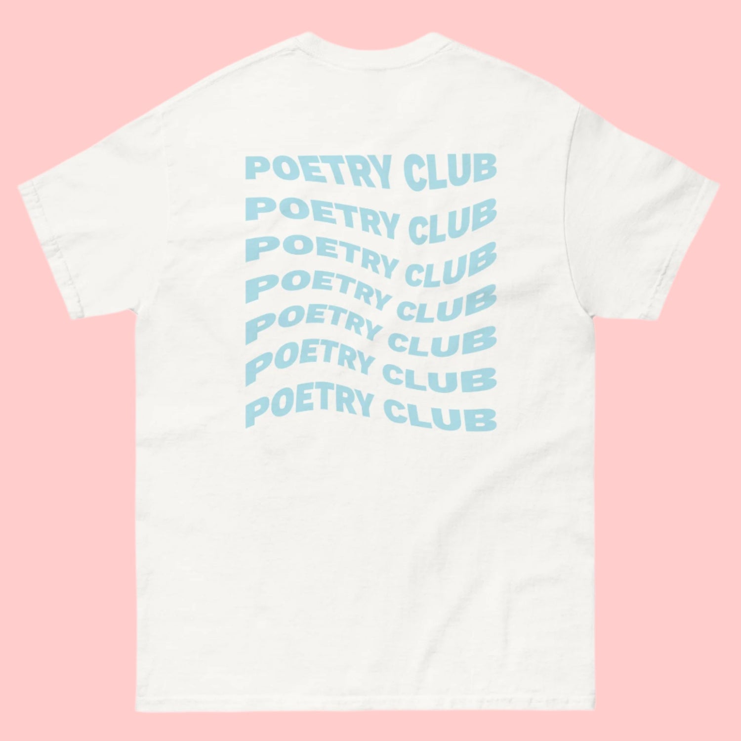 Poetry Club Tee - Pool